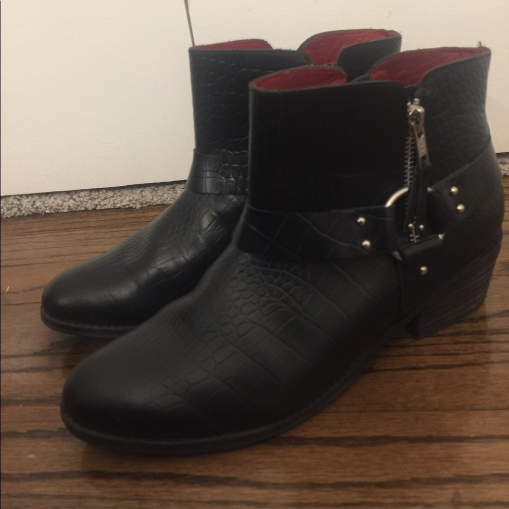 Black booties